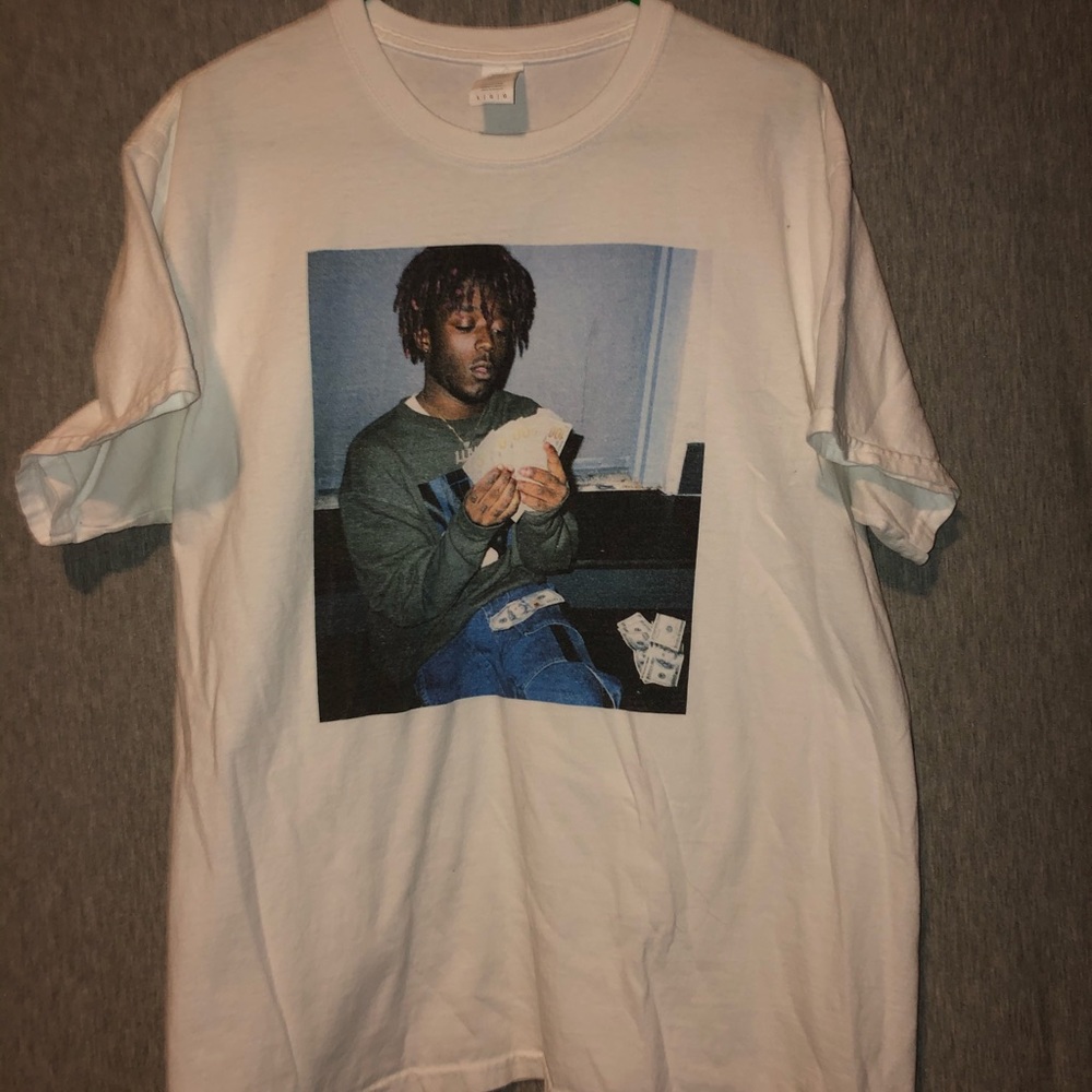 lil Uzi Vert counting money graphic tshirt